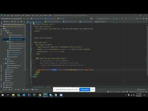Pass data between two component in angular | Bangla | Angular | TypeScript