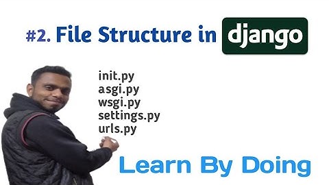 Django file structure and manage.py | Django tutorial with projects in hindi | Learn By Doing