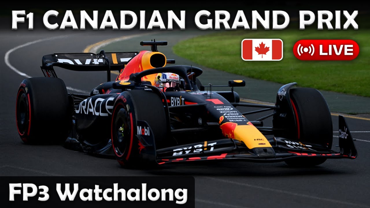 LIVE F1 Canadian Grand Prix 2023 - FP3 Watchalong Live Timing