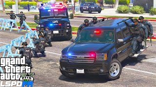 SWAT Intense Response To Police Station Attack in GTA 5 screenshot 4