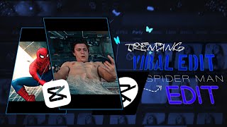 How to Make Spider-Man Edit (Montagem Pegadora Ultra Slowed) | CapCut Tutorial😋|Spiderman Edit