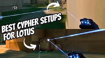 Best Cypher Setups for LOTUS - 2025 (Trip Wires, Oneway Cages, Camera Spots)
