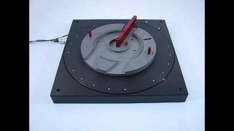 300mm Direct drive rotary servo stage - Ibex Engineering