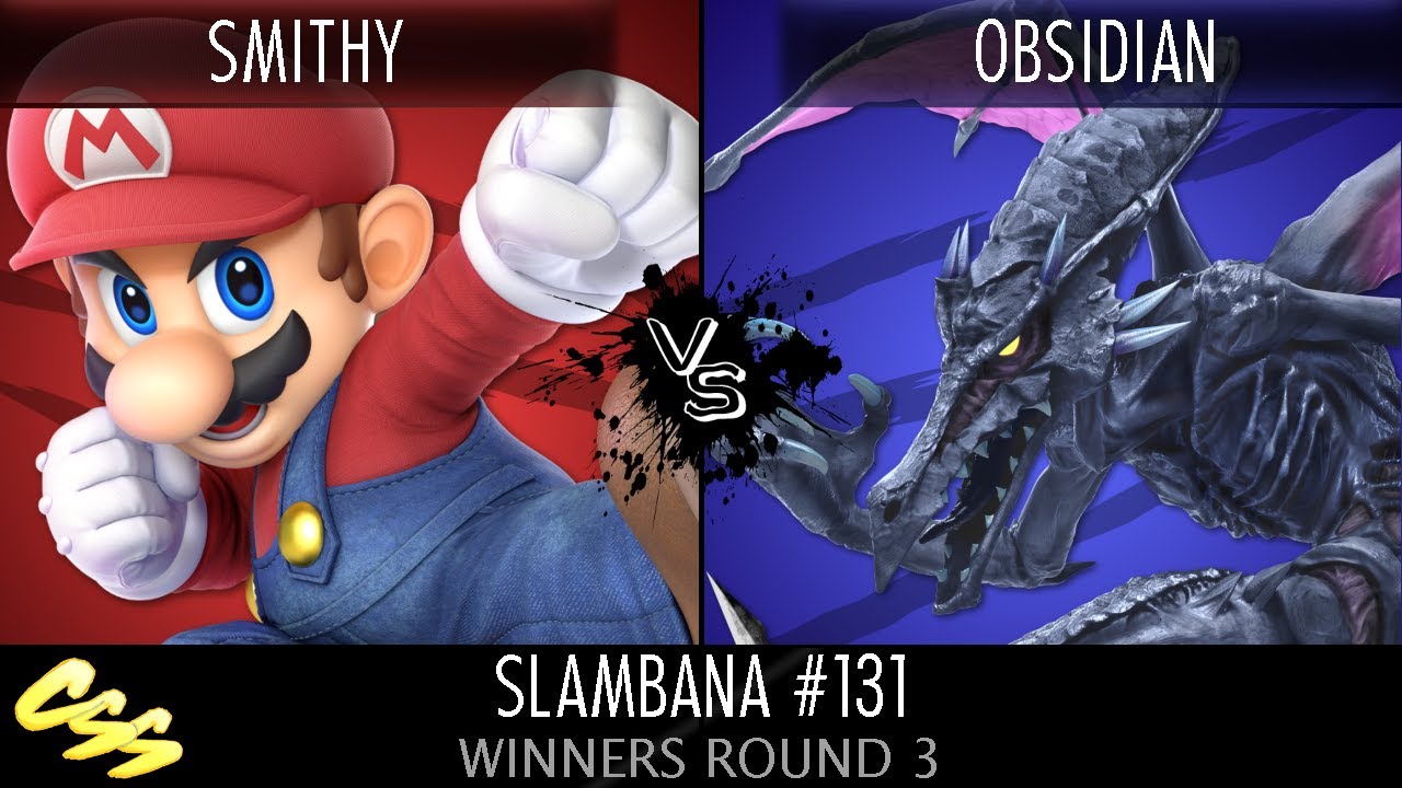 [Slambana #131] Winners Round 3: Smithy (Mario) vs. Obsidian (Ridley ...