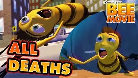 The Bee Movie Game All Deaths | Fail Cutscenes | Game Over (PS2, PC, Wii, X360)