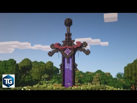 I Build A Sword Nether Portal In Minecraft Survival Series - YouTube