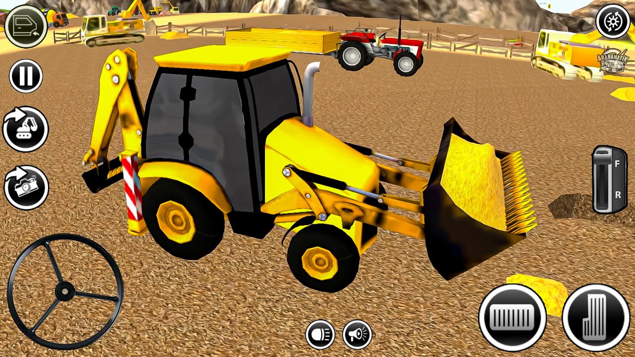 Jcb Kepçe Operatörü ve Kamyon Oyunu - İnşaat Kargo Kamyonu Oyunu - Android Gameplay