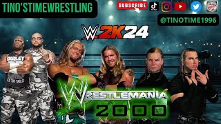 I Recreated the Wrestlemania 2000 TLC Match #WWE2K24