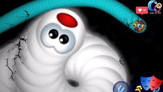 Big Blow| WORMSZONE.IO |BIGGEST SNAKE Trolled | Epic Worms Zone Best Gameplay #online screenshot 5