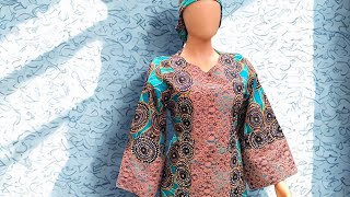 How To Cut And Sew An Aline Gown 