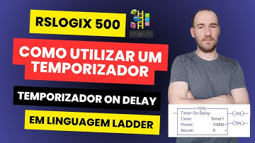 ✅ Programação de CLP em Linguagem Ladder - Timer On Delay (Aula03)