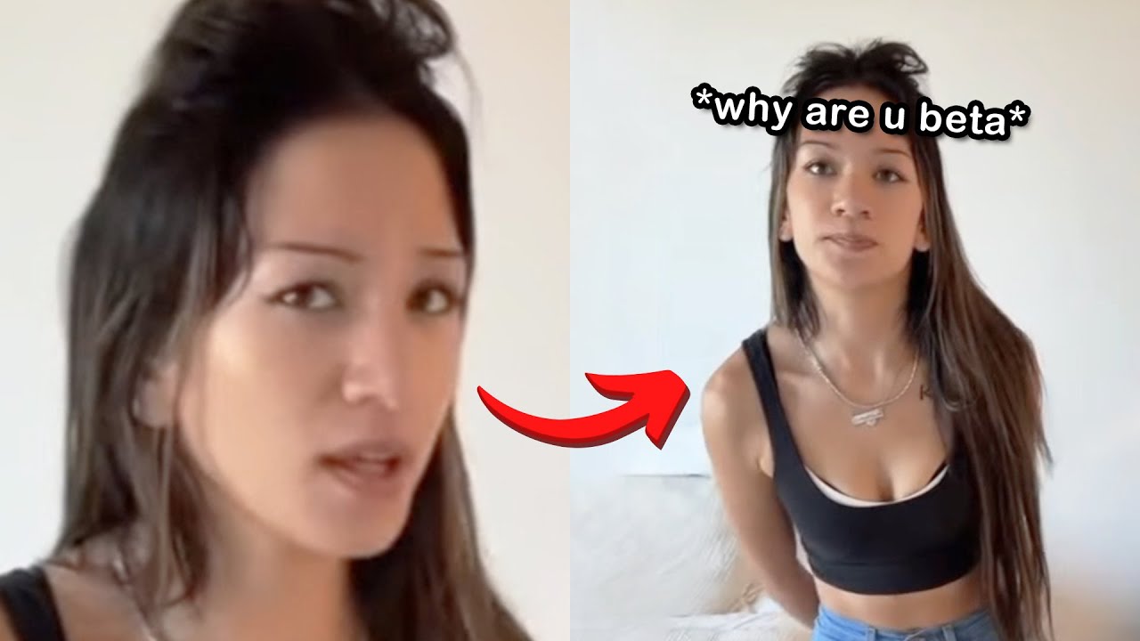 Woman upset her boyfriend is Beta..