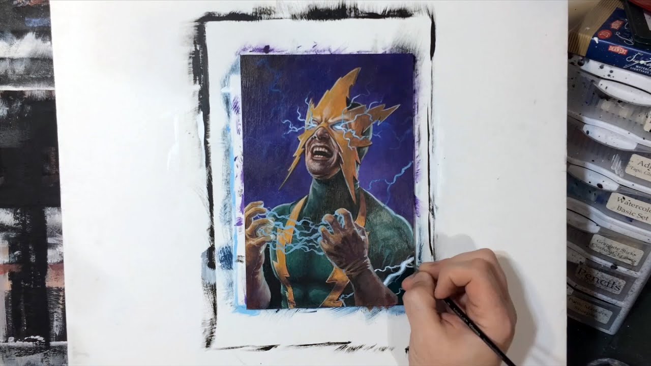 Electro Painting Timelapse
