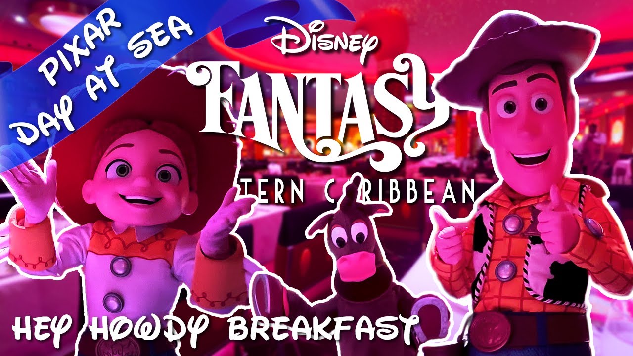 Hey Howdy with Woody and Friends | Pixar Day at Sea | Silent Vlog