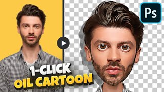 How to Turn Photo to Cartoon Effect (with Oil Paint Effect) - Photoshop Tutorial by Pixivu 589,956 views 2 years ago 8 minutes, 47 seconds