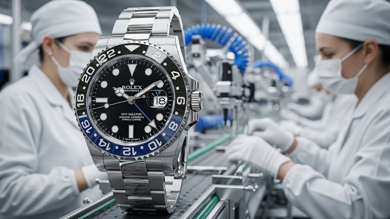 Inside the Manufacturing Process of the $200,000 Solid Gold Rolex GMT-Master II 126710BLNR