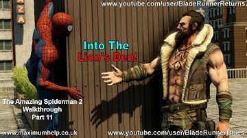 11 Kraven Trains Spidey! The Amazing Spider Man 2 Walkthrough Super Hero Difficulty PC Max Settings