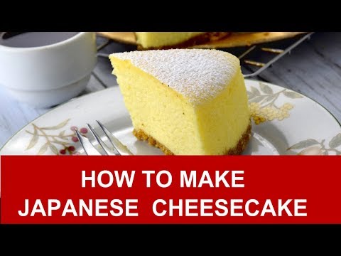 How To Make Japanese Cheesecake in seven simple steps