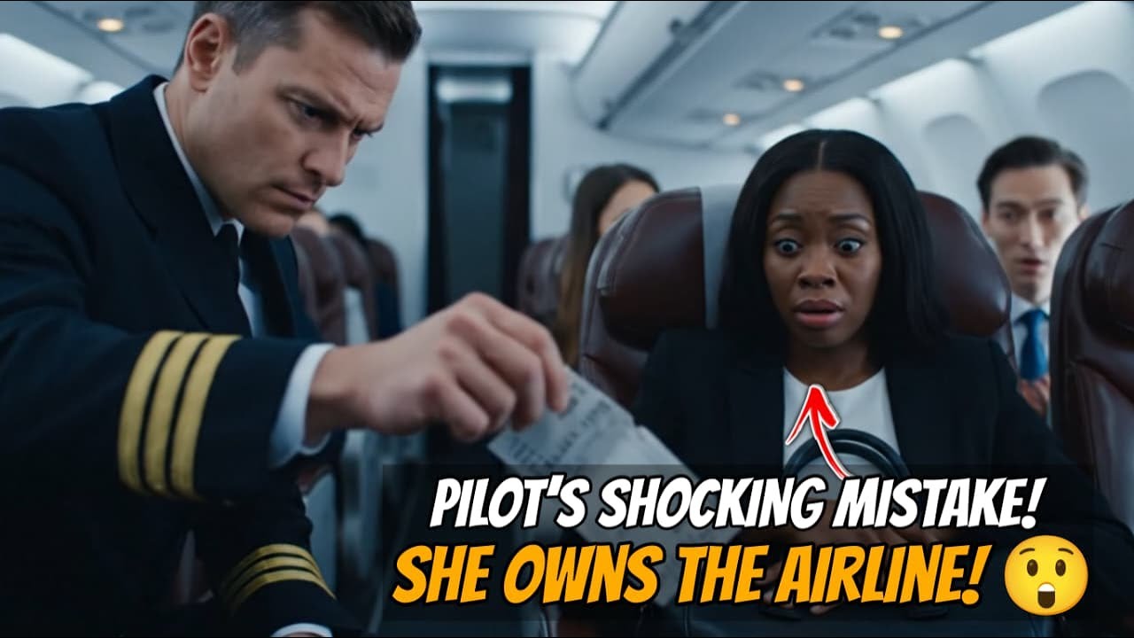 Pilot Demotes Black Woman to Economy—Then Realizes She Owns the Airline
