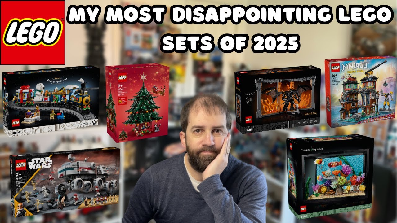 Мои самые разочаровывающие наборы LEGO 2025 года