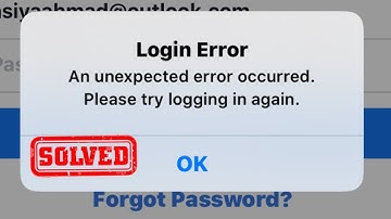 Facebook Login Error An Unexpected Error Occurred Fix