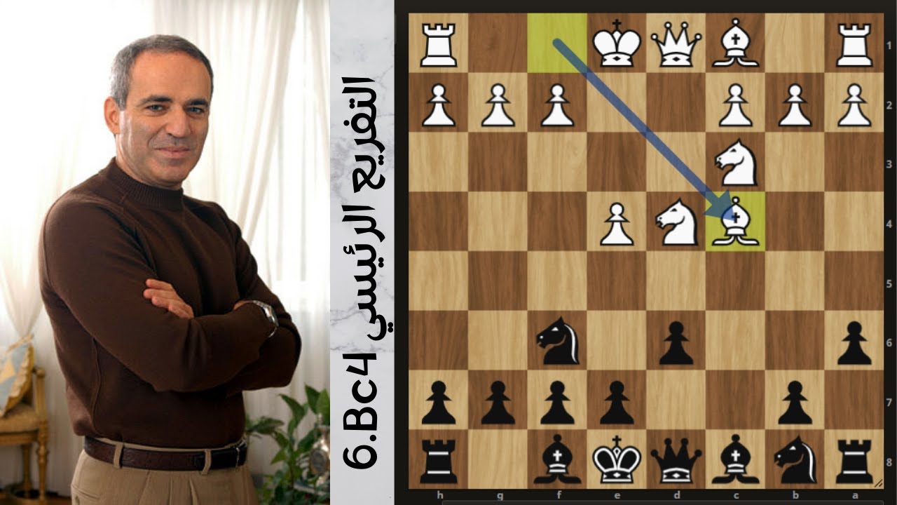 🔥 افتتاحية العظماء- ناجدورف 6.Bc4 || التفريع الرئيسي || الحلقة الأولى 🔥