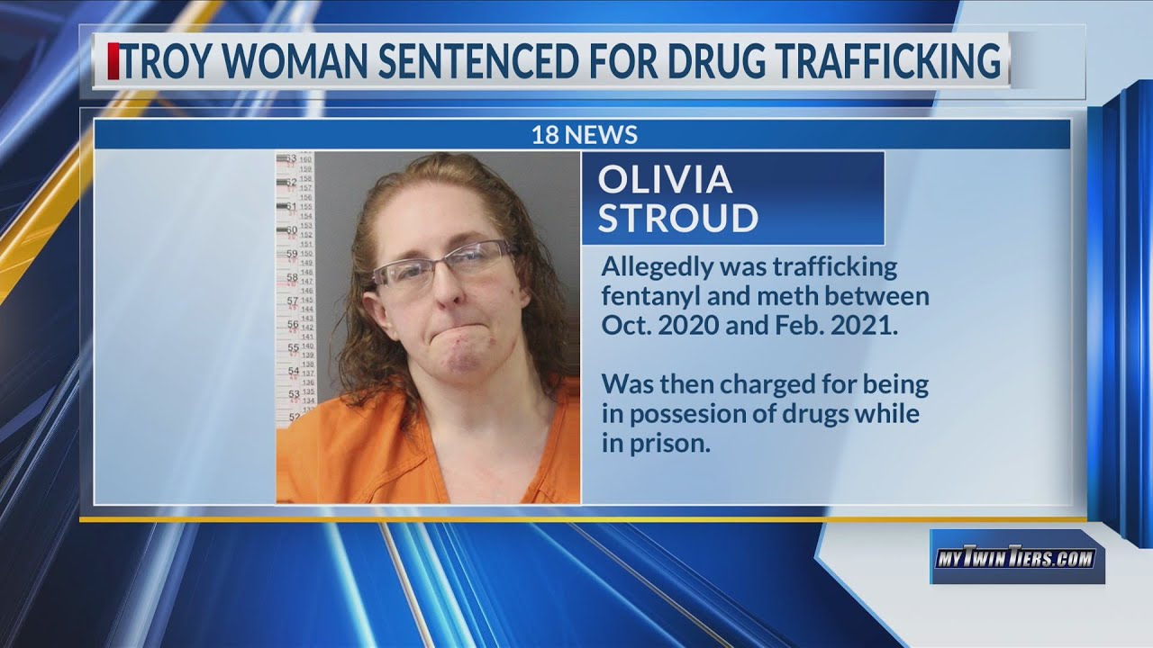 Troy woman sentenced to max 17 years for drug trafficking - YouTube