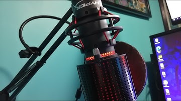 HyperX QuadCast Wired Multi-Pattern review (over a year use) VS headset microphone