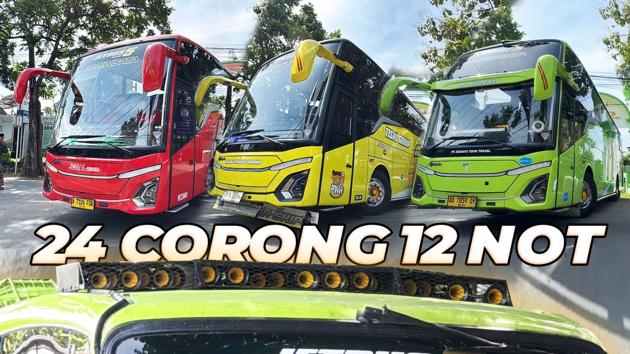 ADU BASURI 24 CORONG 12 NOT PULUHAN BUS | Arus Balik Pondok Lirboyo 2025