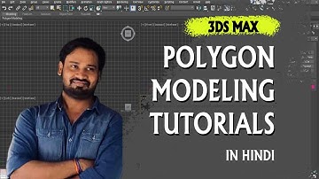 3ds max Polygon modeling tutorials in hindi