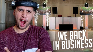 DJ GIG LOG: We are back in Business! 🎉