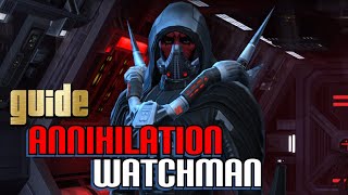 SWTOR Annihilation Mara Watchman Sent 7.0 PvP Guide SWTOR Annihilation Mara Watchman Sent 7.0 PvP Guide