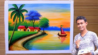 painting biswanath acrylic