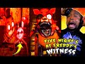 THIS VIDEO GAVE ME AN ANXIETY ATTACK ON CAMERA! | FNAF Witness REACTION