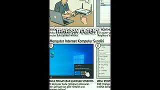 YAN KOYARI Xl TKJ B TUTORIAL KONFIGURASI IP ADDRESS DI ROUTER HINGGA TERHUBUNG KE CLIENT CARA STATIS