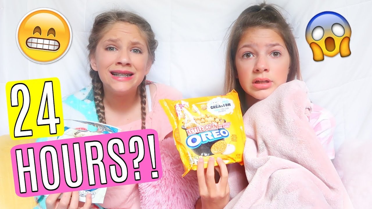 clare v 24 hours in a fort challenge ft HOPE MARIE