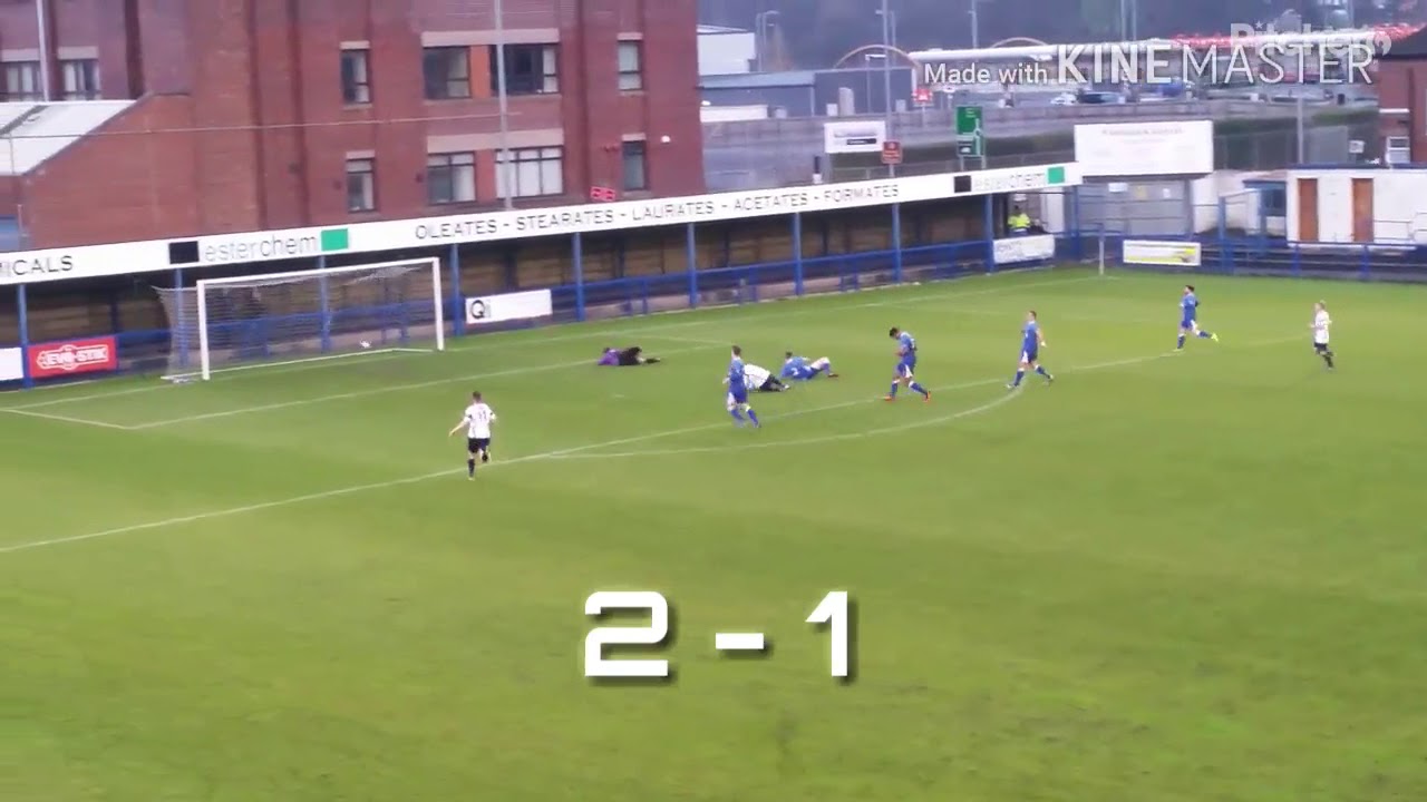 Leek Town 4 Newcastle Town 2 - dec 26 2017 - YouTube
