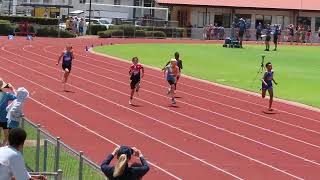 Ht2. 100m U13 Boys, 2026 ANQ Championships, Townsville 26/09/2026 