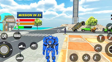 Flying Dragon Robot Wars Game - Android Gameplay