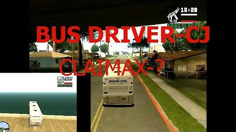 GTA SANANDREAS - CJ IS BUS DRIVER