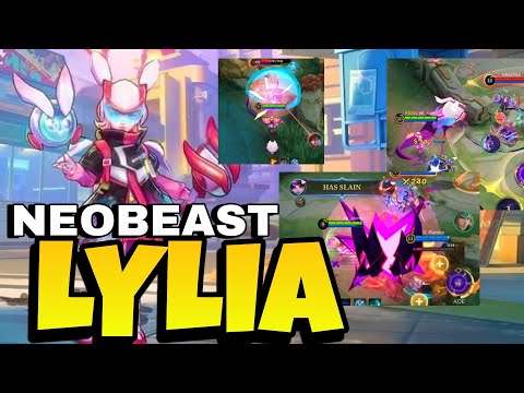 LYLIA NEOBEAST SKIN, EARLY ACCESS GAMEPLAY MOBILE LEGENDS BANG BANG @eliasero