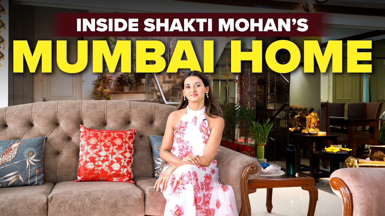 Inside Shakti Mohan’s Beautiful 3-Floor Mumbai Home | 400+ Plants, Family Memories & DID Trophies