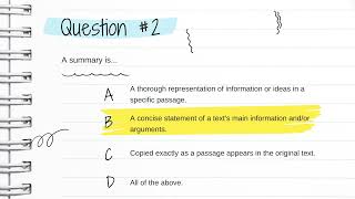 #3 Quoting, Paraphrasing, & Summarizing: Test Your Understanding
