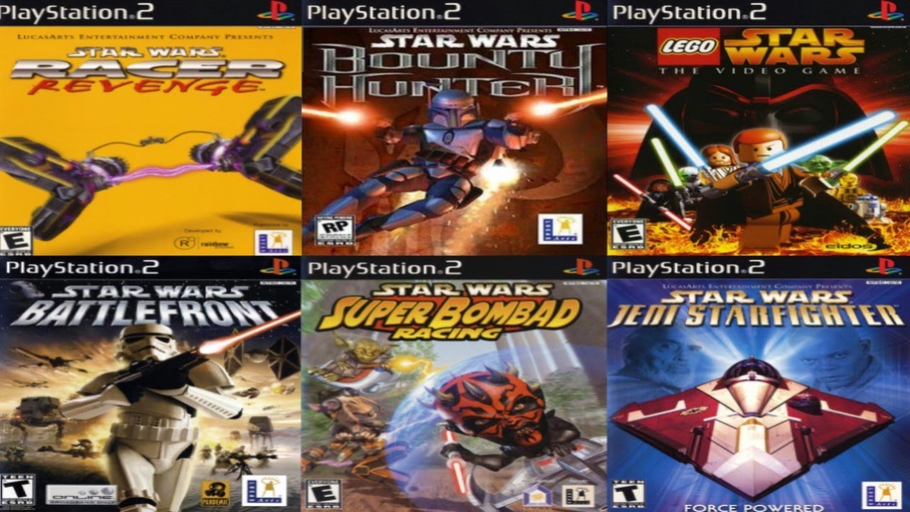 Star Wars Games for PS2 