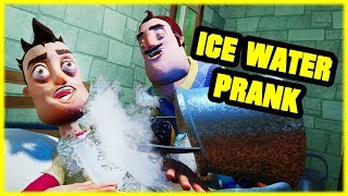 ICE WATER PRANK on my NEIGHBOR - Hello Neighbor Mod ICE WATER PRANK on my NEIGHBOR - Hello Neighbor Mod