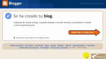 Curso Blogger - Publica tu primera entrada