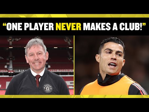 Bryan Robson reacts to Cristiano Ronaldo walking down the Manchester United tunnel vs Tottenham 🔥
