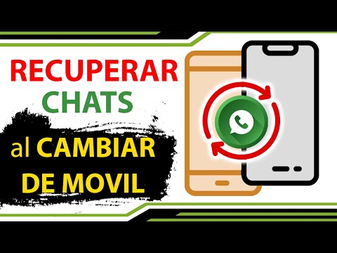 RECUPERAR chats de WhatsApp al CAMBIAR de MÓVIL