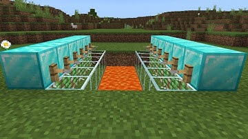 How To Make Automatic LAVA Bridge in Minecraft [Minecraft Short Video]