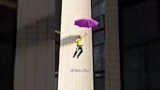 Jumping Off A Skyscraper With An Umbrella 😮